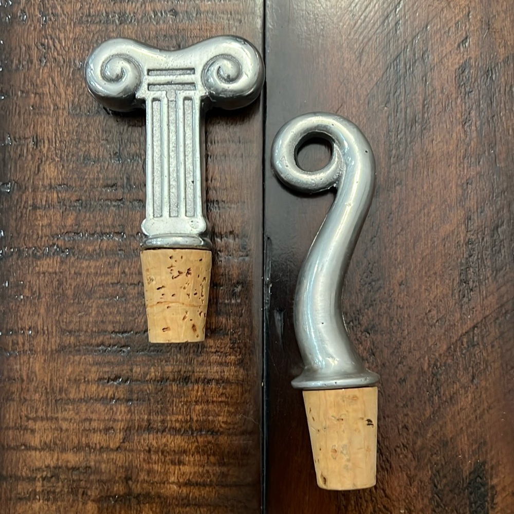 Silver Wine Stoppers